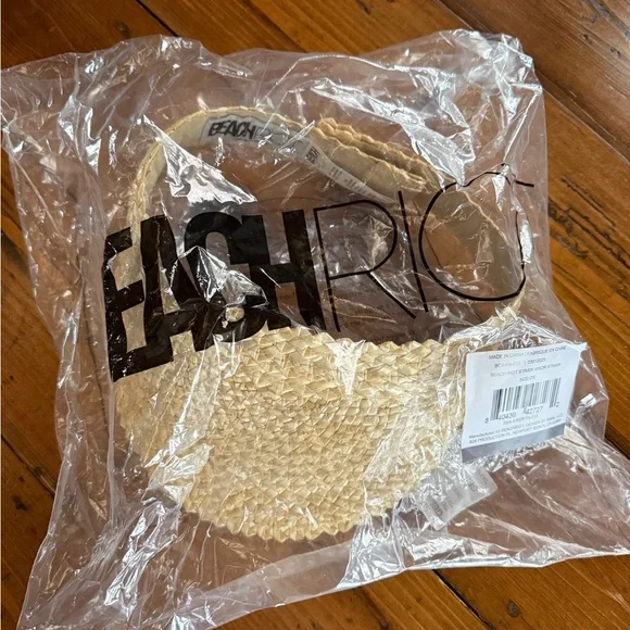 Beach Riot Tan Woven Visor - Picture 2 of 4